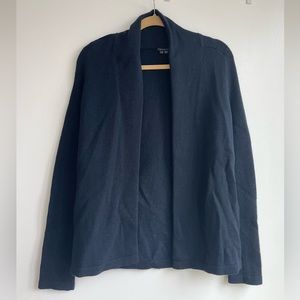 Theory Navy Open Cardigan